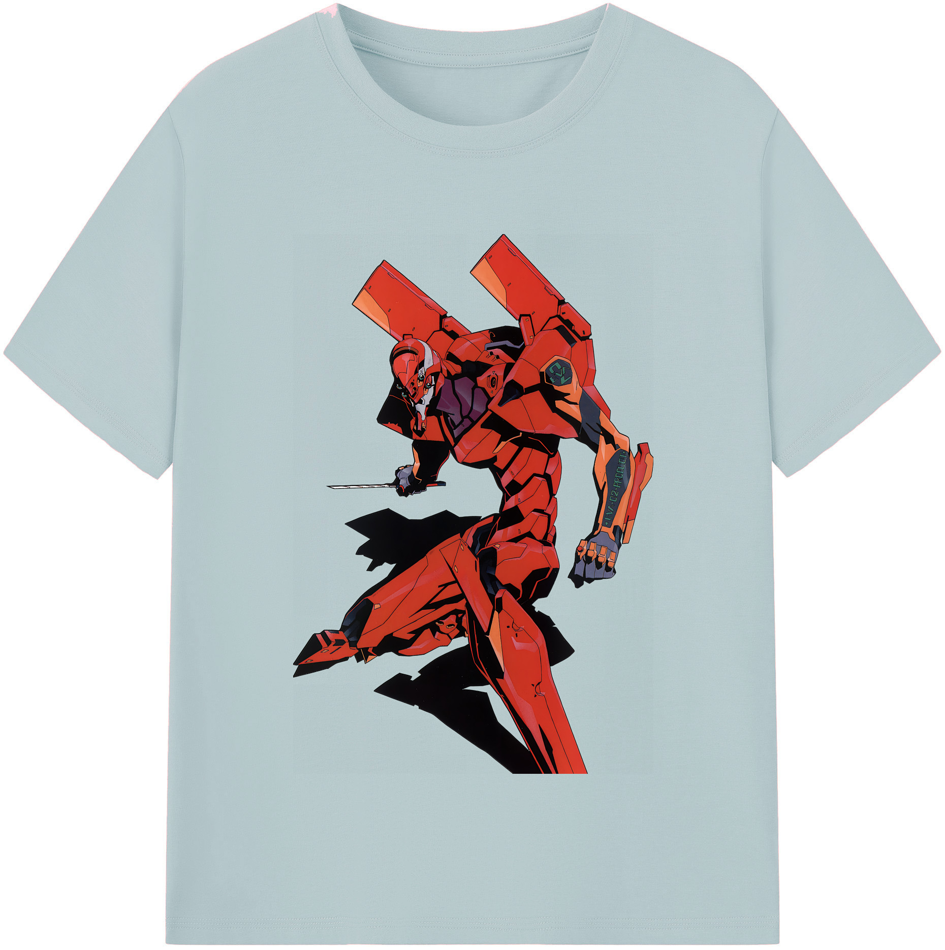 （画像用） EVA 新世紀エヴァンゲリオン 綿100％半袖Tシャツ（フロントプリント）